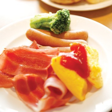 朝食洋