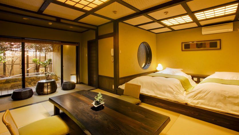 巨石露天付客室松籟