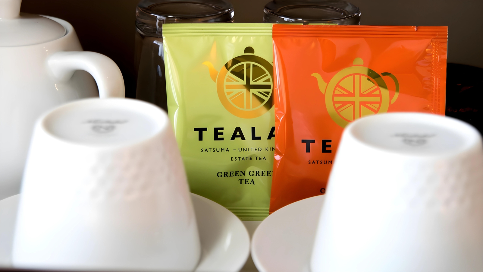 【女性優先フロア】知覧の女性オーナーが心を込めて作った和紅茶「TEALAN」。