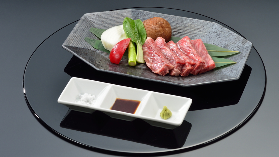 【夕食一例】和牛日本一に輝いたかごしま黒毛和牛ステーキ