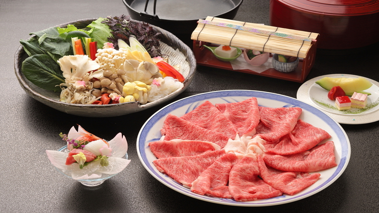 平井牛すき焼き全体