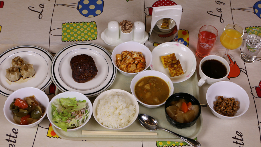 【朝食一例】日曜、火曜、木曜は和食のバイキングです。