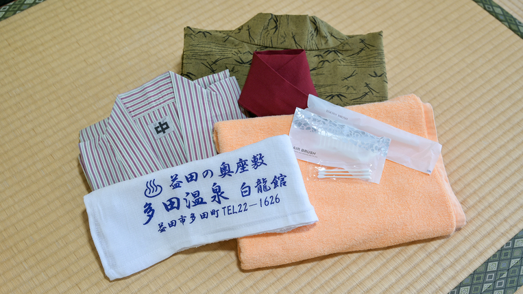 *【アメニティ一例】基本的なアメニティはお部屋にご用意しております。