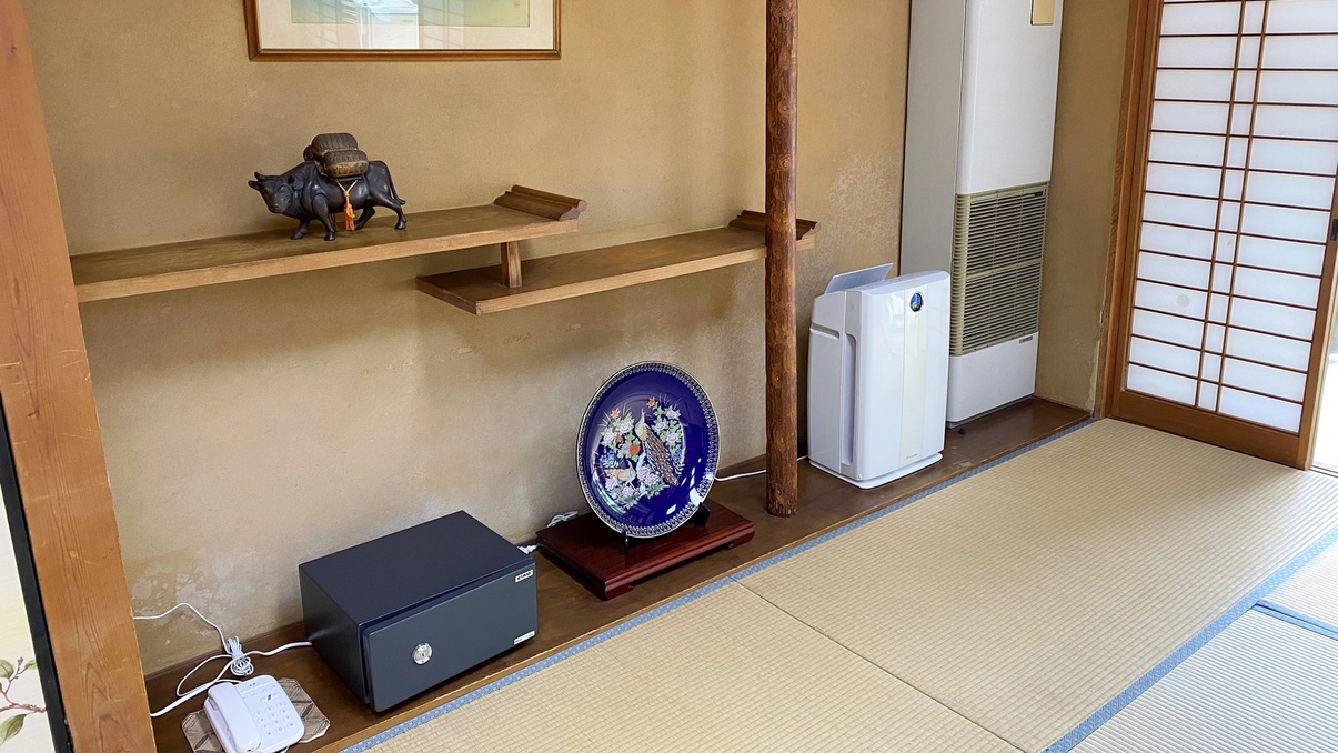【和室一例】和室20畳(トイレなし/禁煙)。空気清浄機完備。