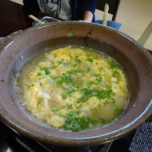 締めはだし・ふぐのうま味が詰まったお雑炊