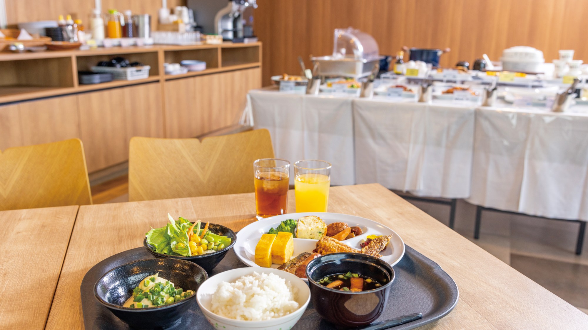 ・【朝食】朝から栄養豊富な朝食をお楽しみください。