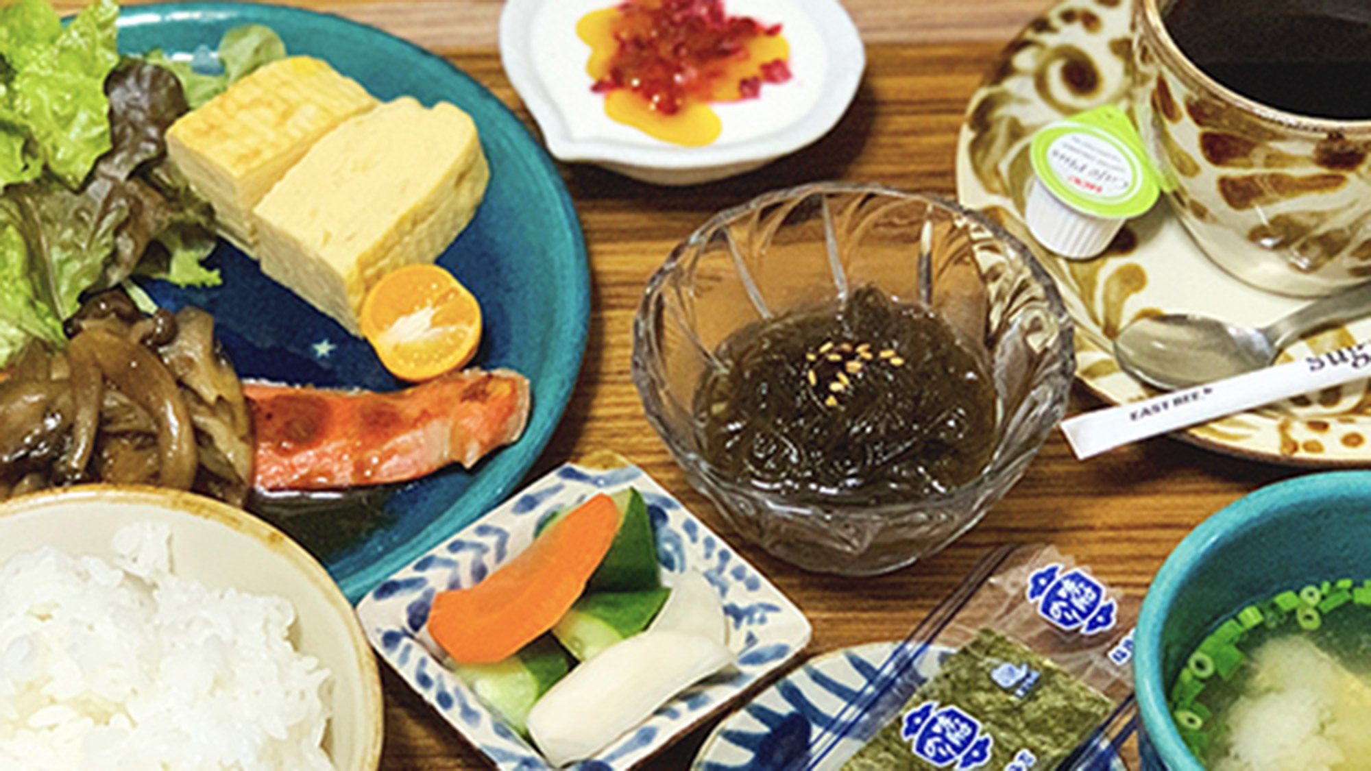 ・日替わり朝食／和食：お魚や県産メニューなど健康朝ごはん（一例）