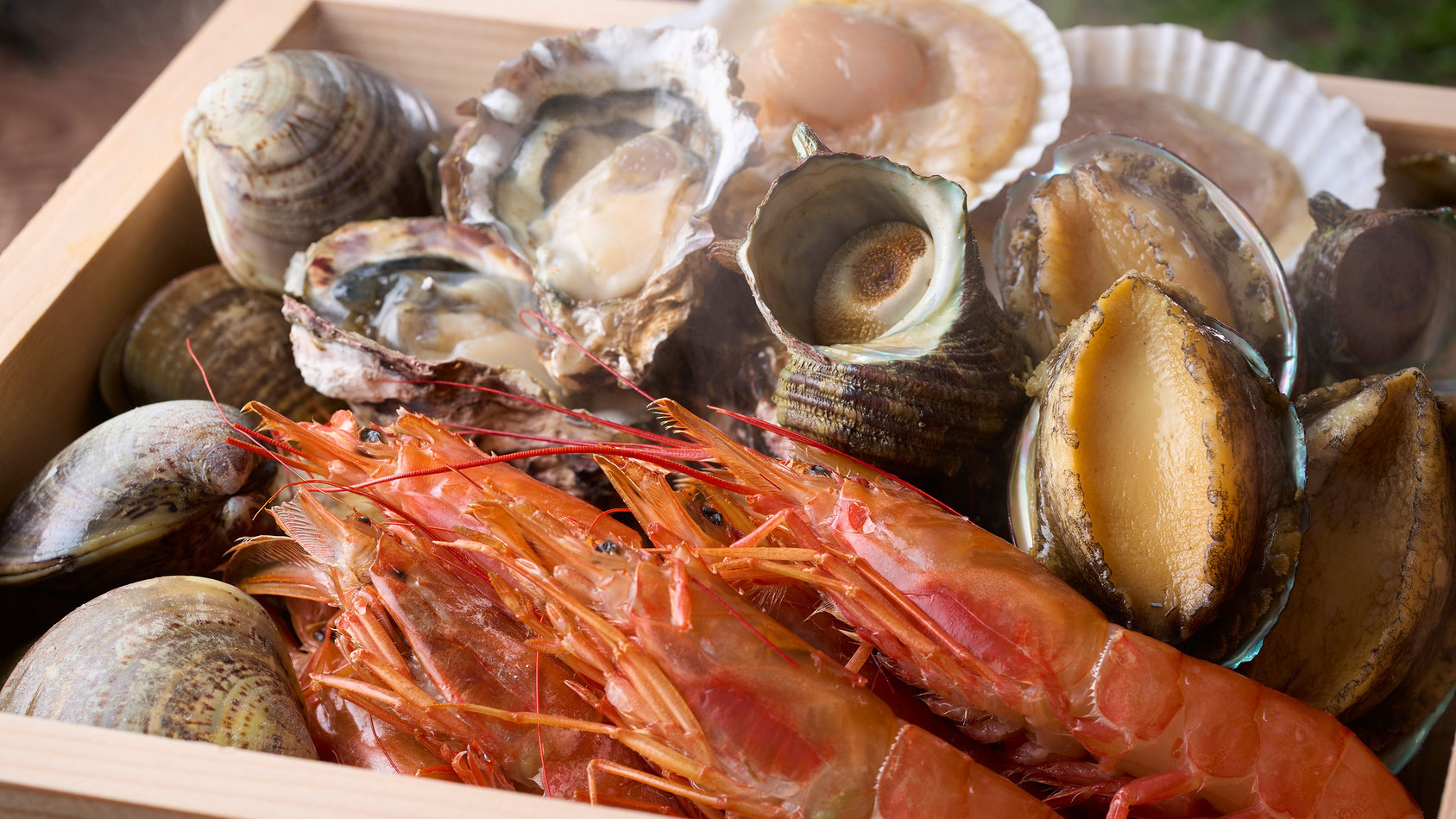 海鮮浜蒸し※イメージ/具材は季節によって異なります