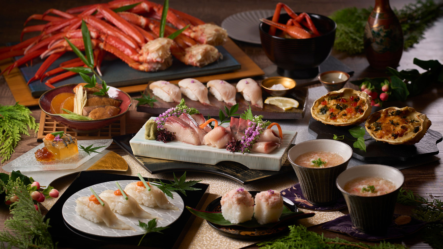 大江戸三つ星バイキング 冬フェア集合※イメージ