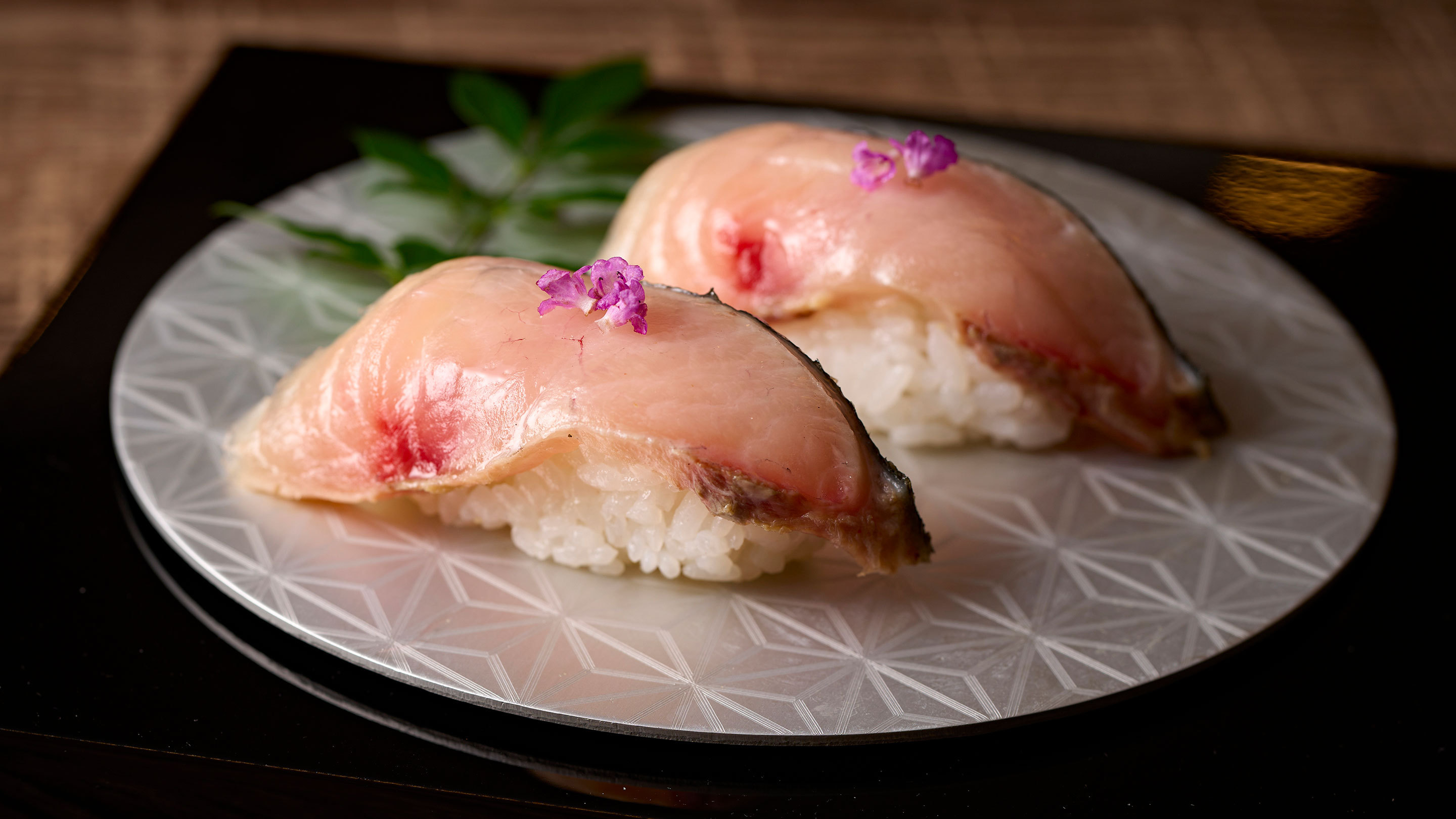 能登産ブリたたき握り（ご当地グルメ）※イメージ