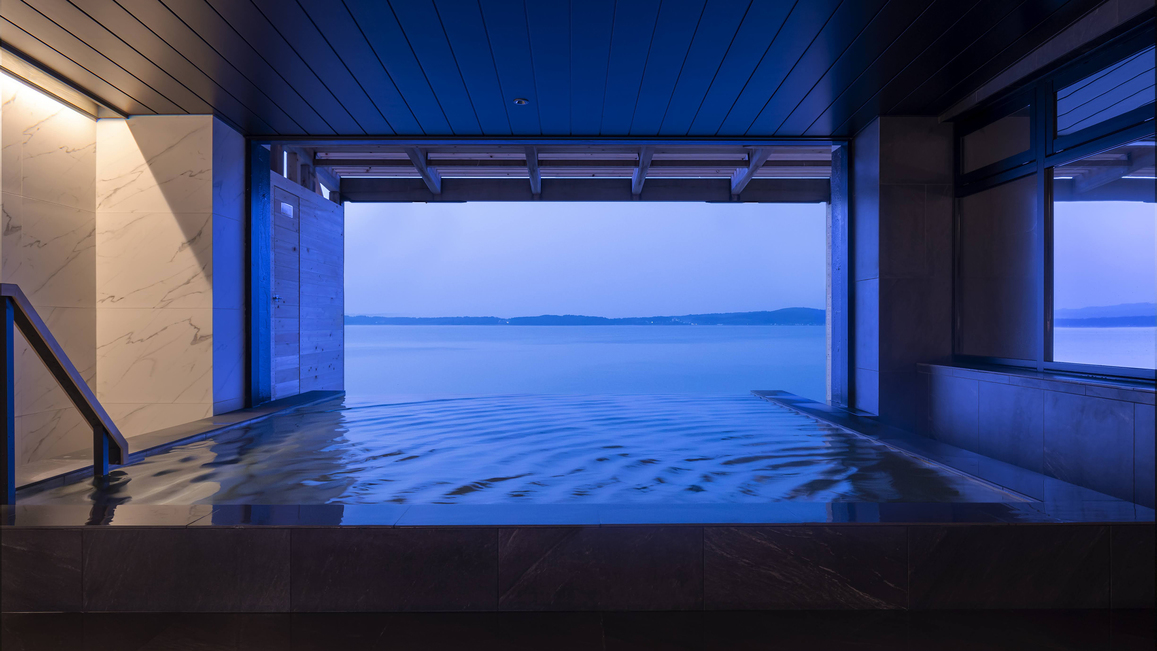 インフィニティ露天風呂（女性）※夜のイメージ