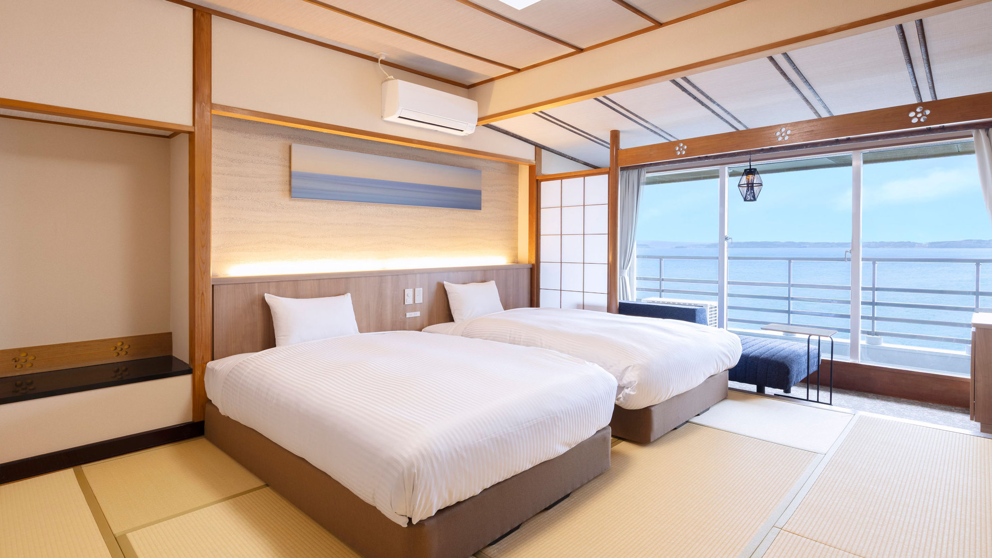 スタンダード和ベッドツイン シャワーのみ※客室の一例