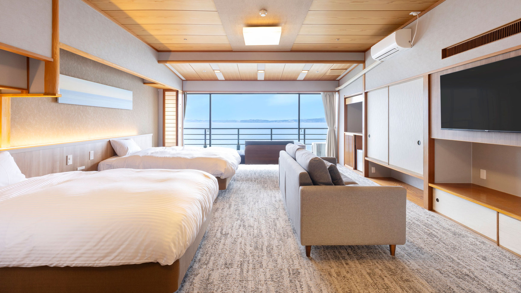 スーぺリア和洋室ツイン4階 内風呂あり※客室の一例