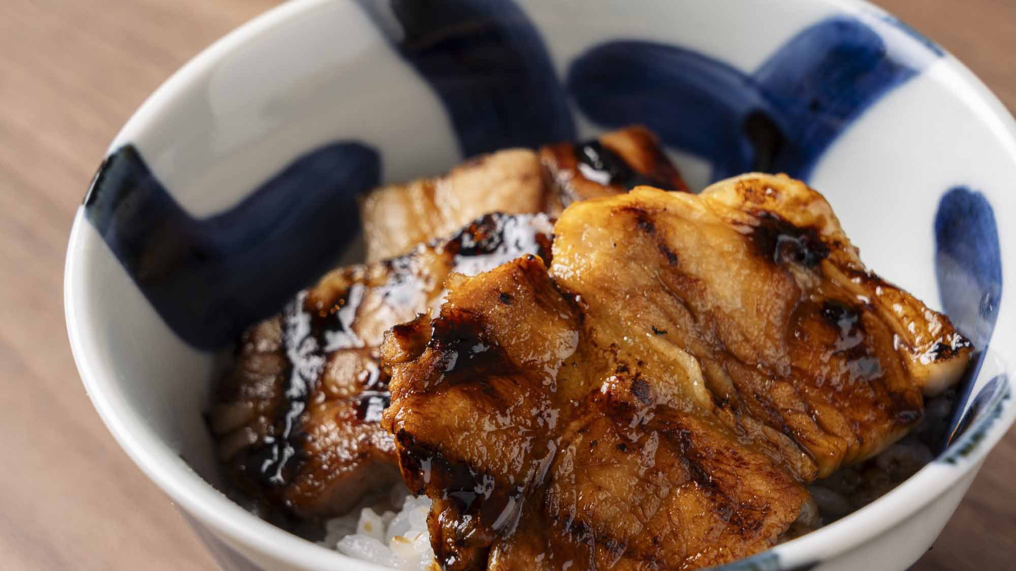 〜朝食〜豚丼【お客様よりオーダー頂いてから出来立てを提供】