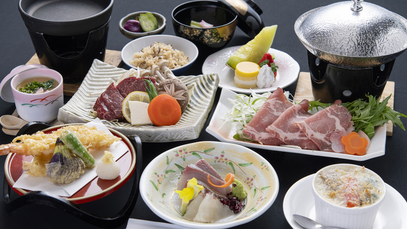 【お子様会席一例】小学生のお子様用のご夕食。※写真はイメージです。