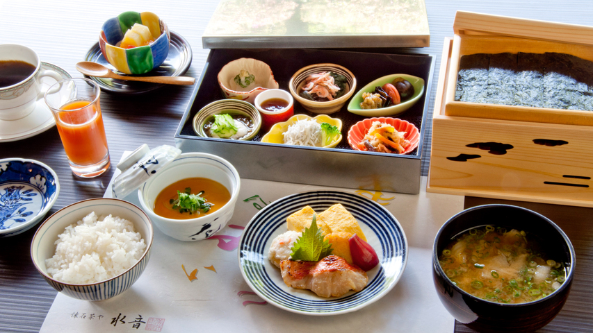 ご朝食和朝食（一例）