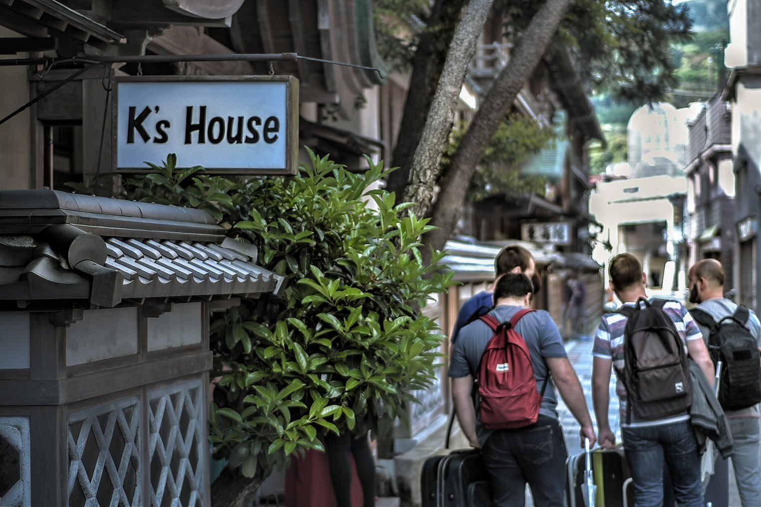 guests on the street