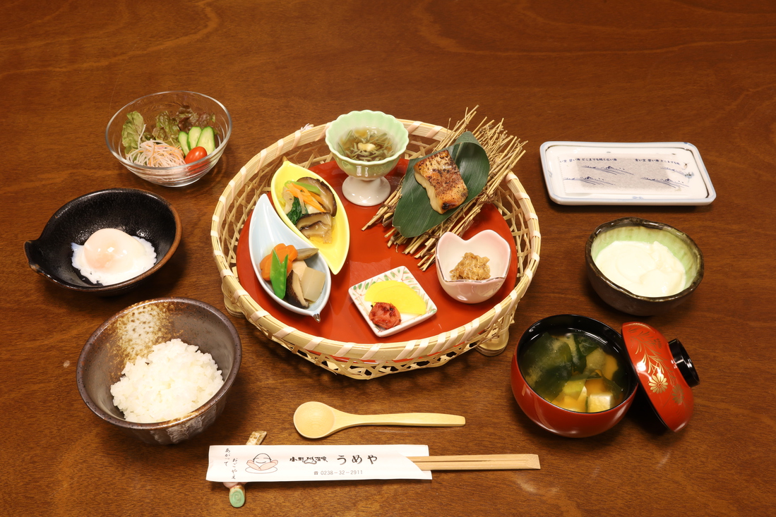 【朝食付きプラン】山形・米沢の食材を生かした季節感を楽しめます！