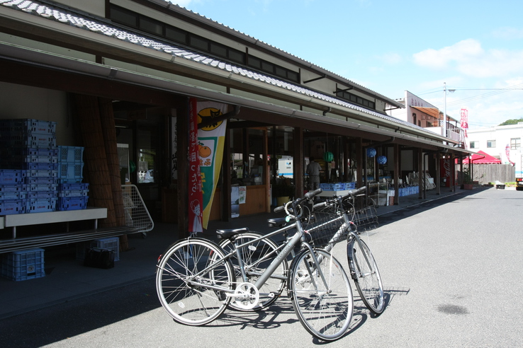 旅館近くの道の駅御島