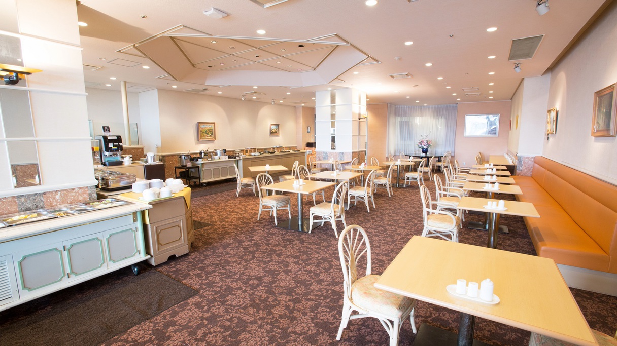 朝食会場