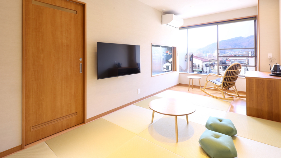 【温泉展望風呂付き客室街側305】