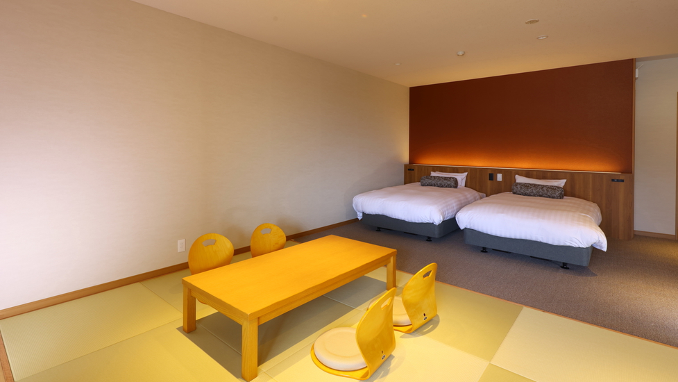 【温泉展望風呂付き客室街側306】