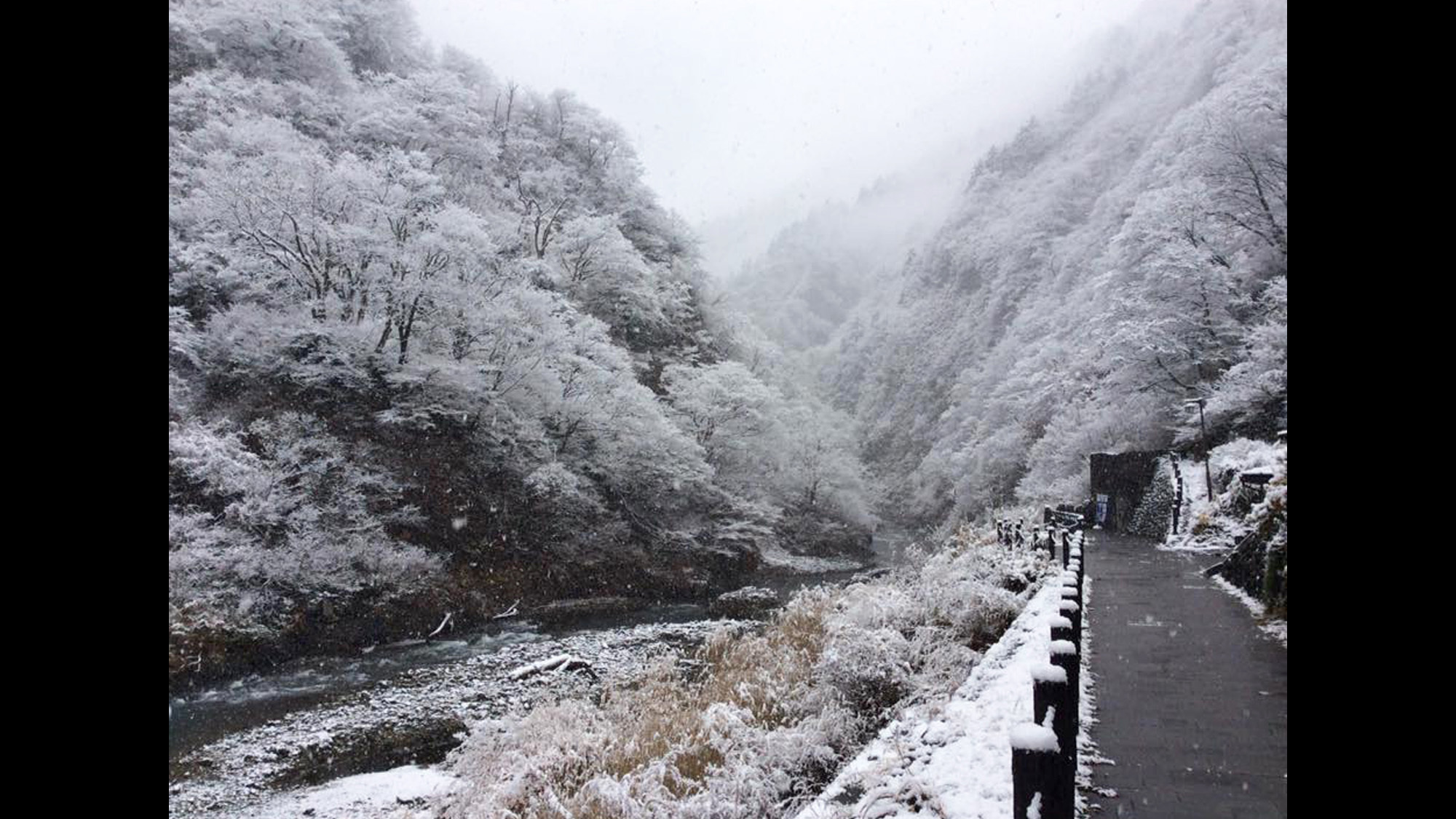【清津峡・冬】大自然をご堪能いただけます