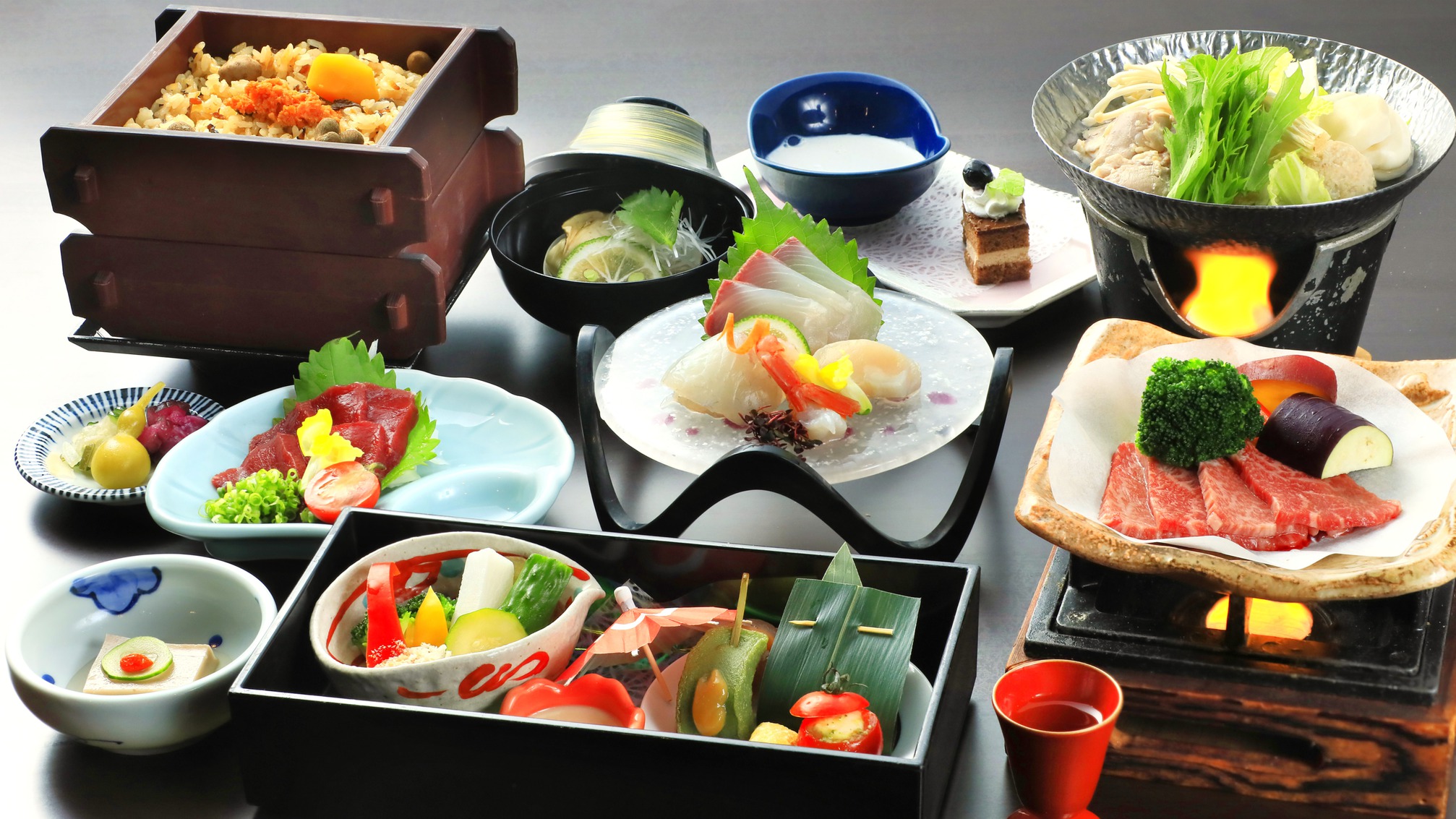 【最上級会席豊前】（一例）