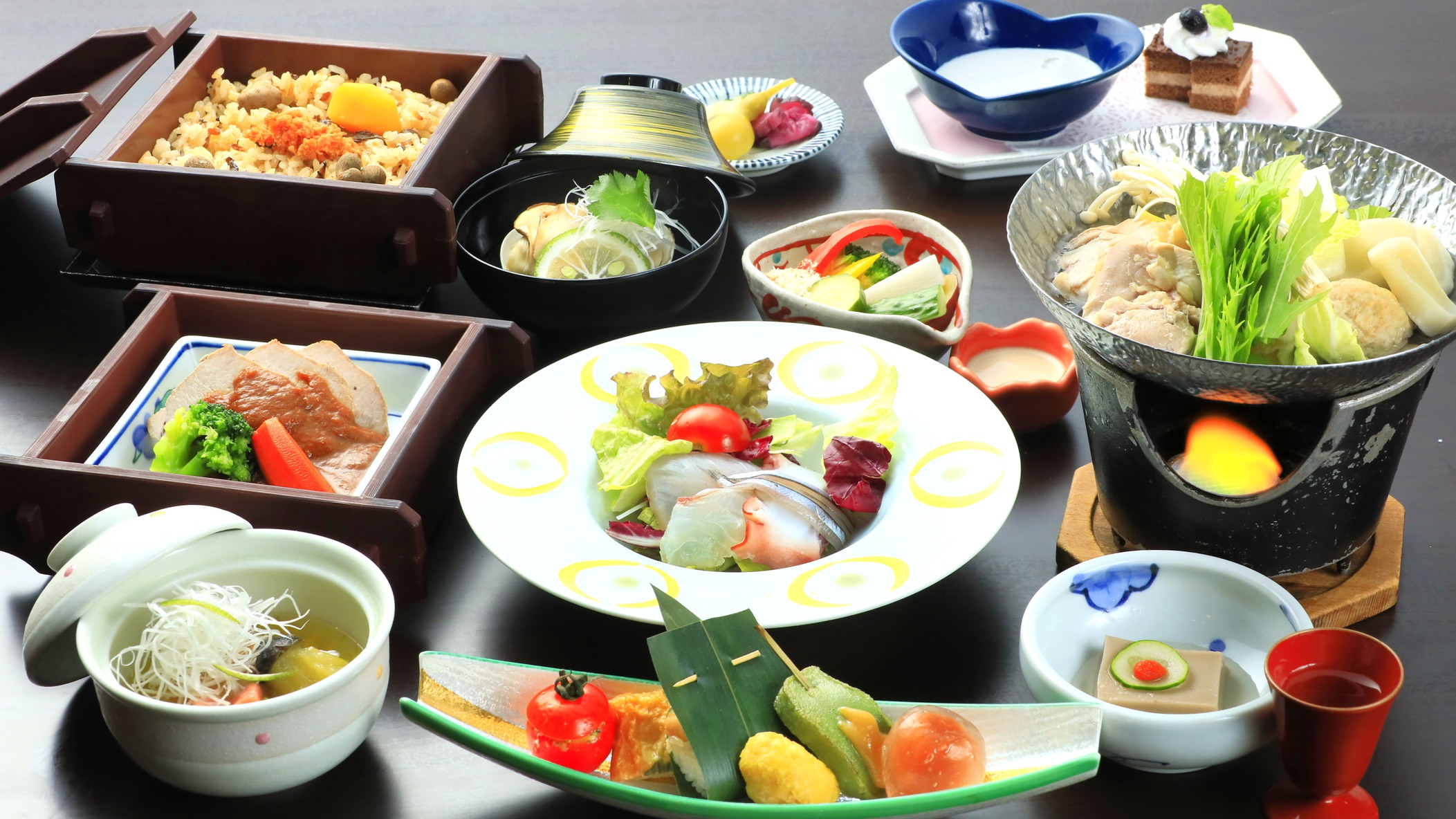 【基本会席日輪】（一例）