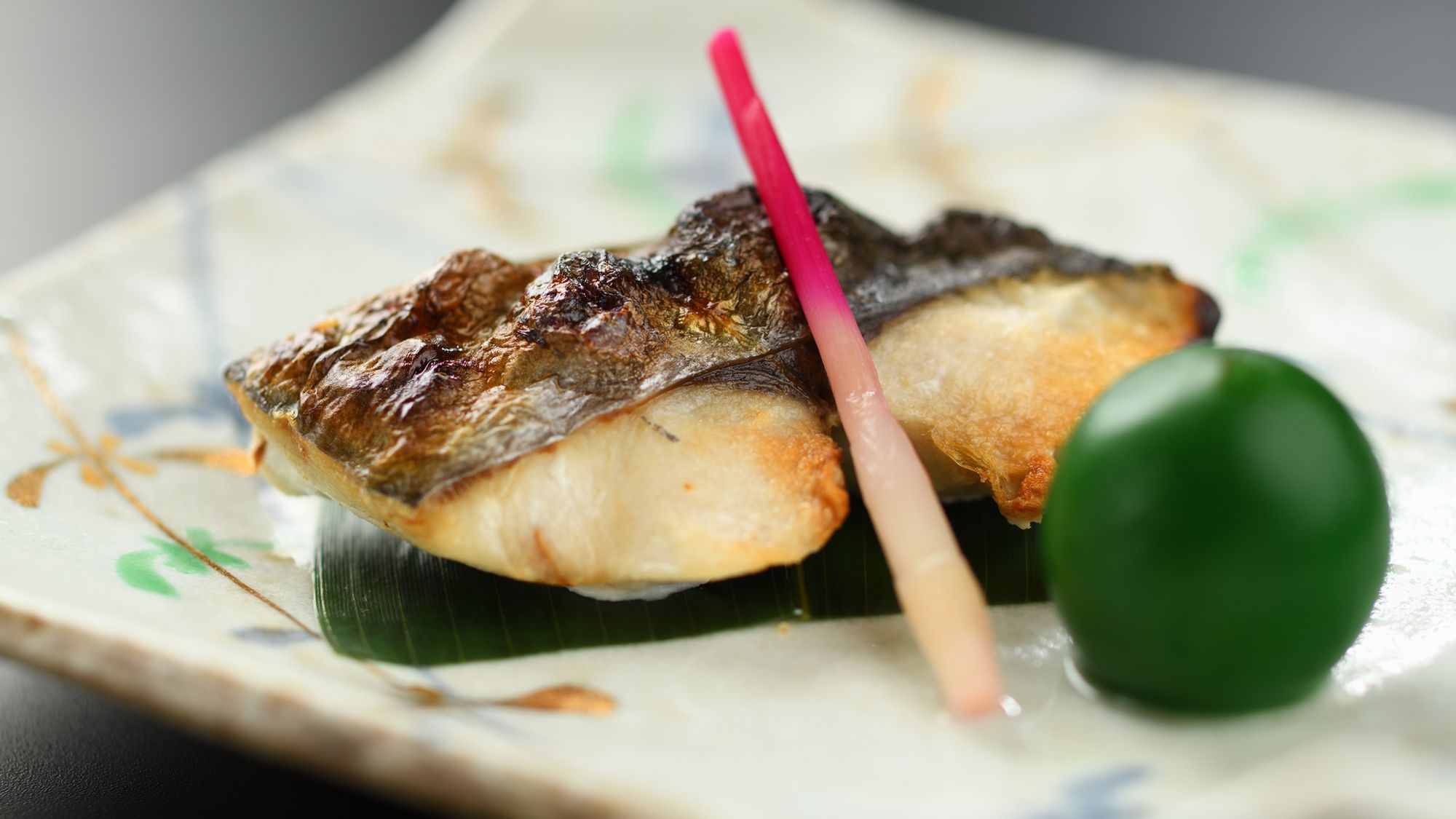 【夕食】料理一例焼物