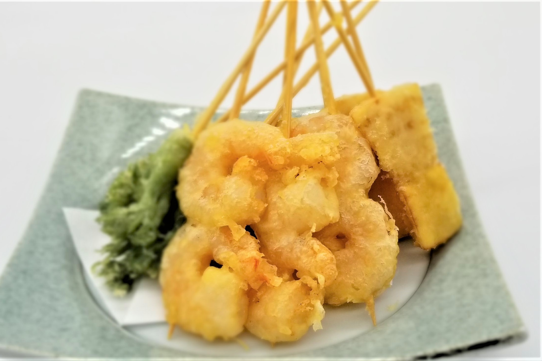 【2025年春限定メニュー】春の串天ぷら3種