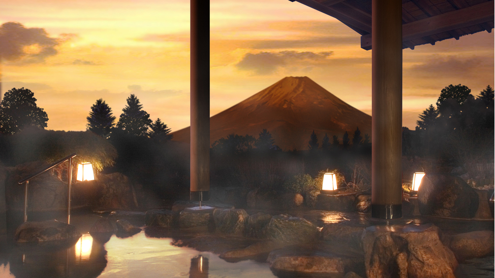 夕景や四季折々、表情を変える富士をお愉しみください
