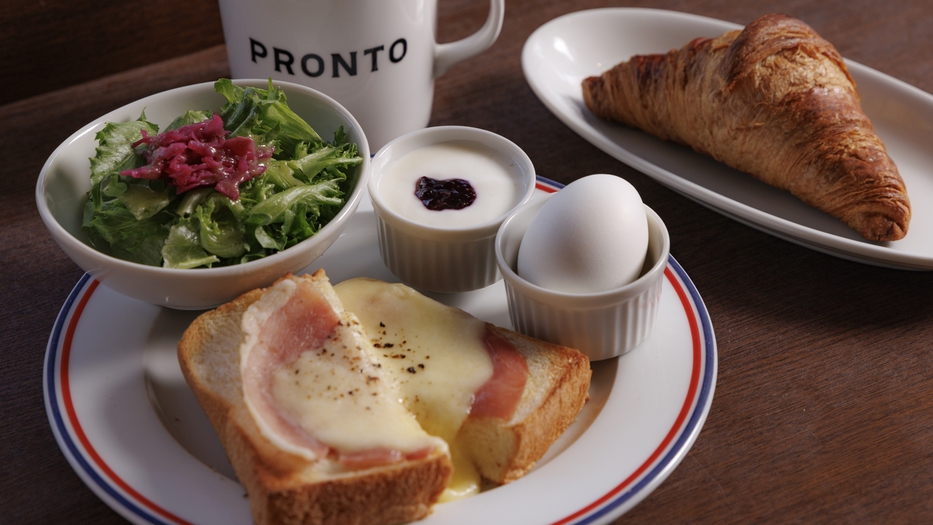 【朝食/「PRONTO」】モーニングプレート