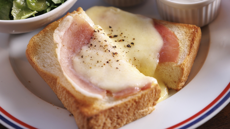 【朝食/「PRONTO」】ハムチーズトースト