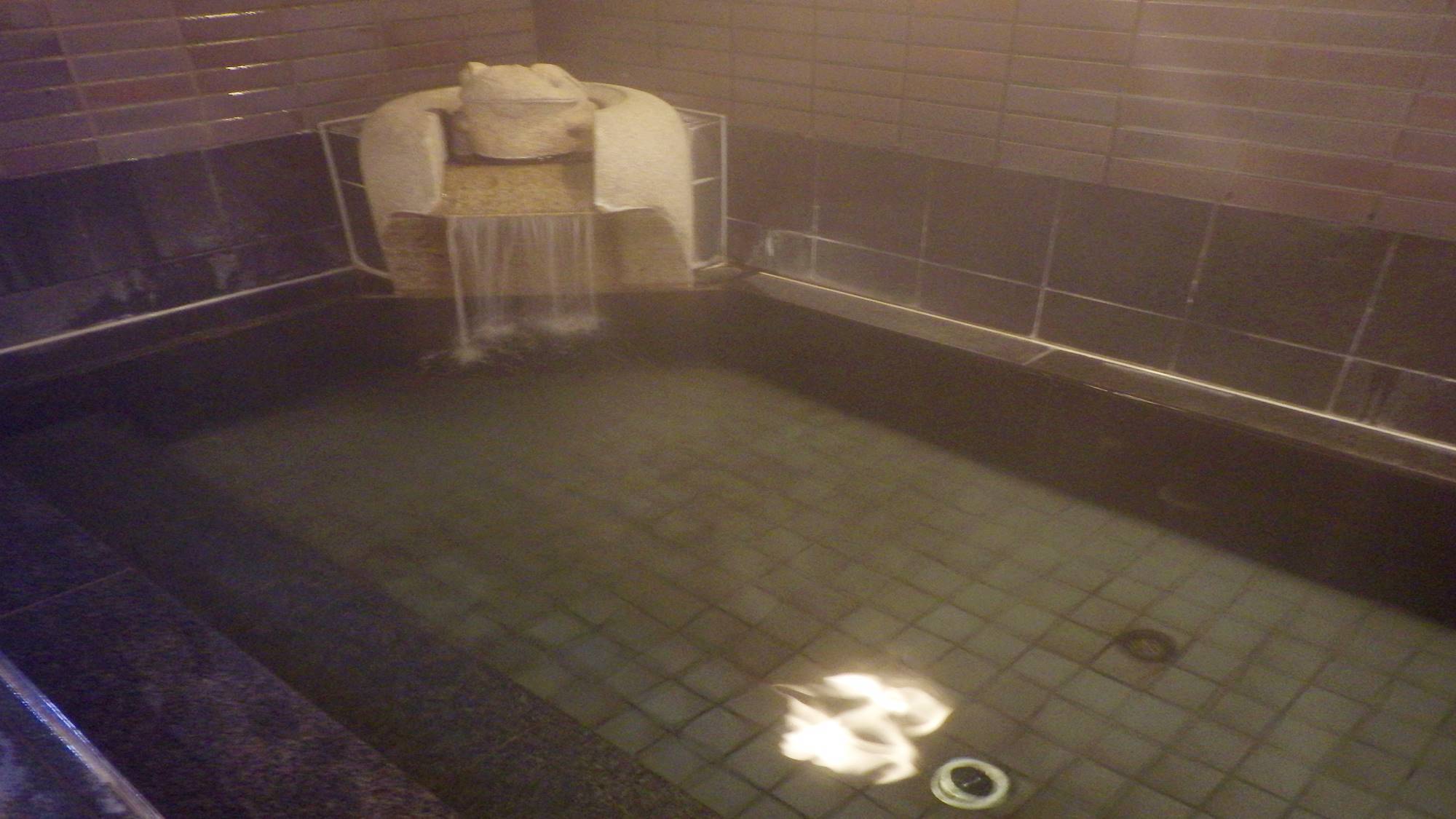 *【大浴場】天然温泉にのんびりつかって、疲れを癒そう♪