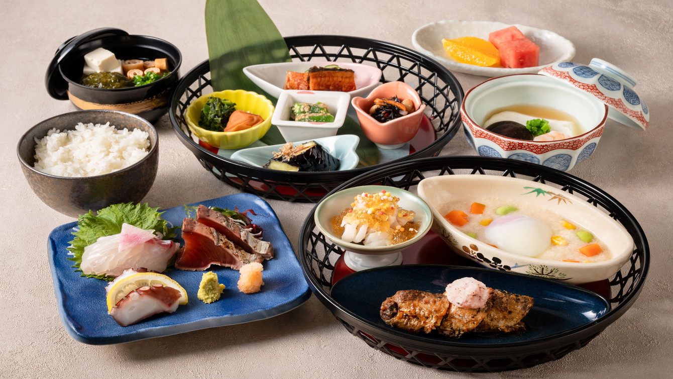 タワーフロア専用特別朝食イメージ（和食）