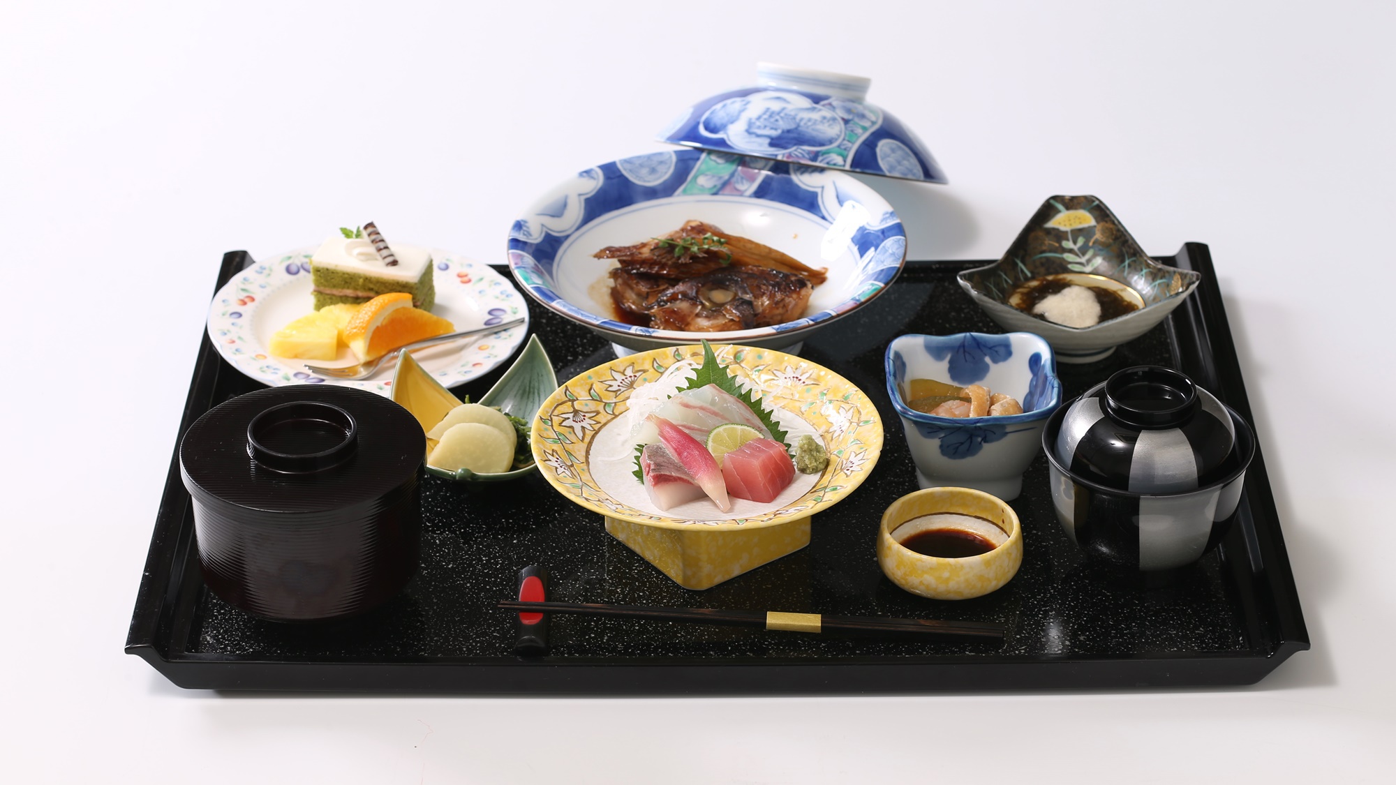 *お造り・あら炊き御膳