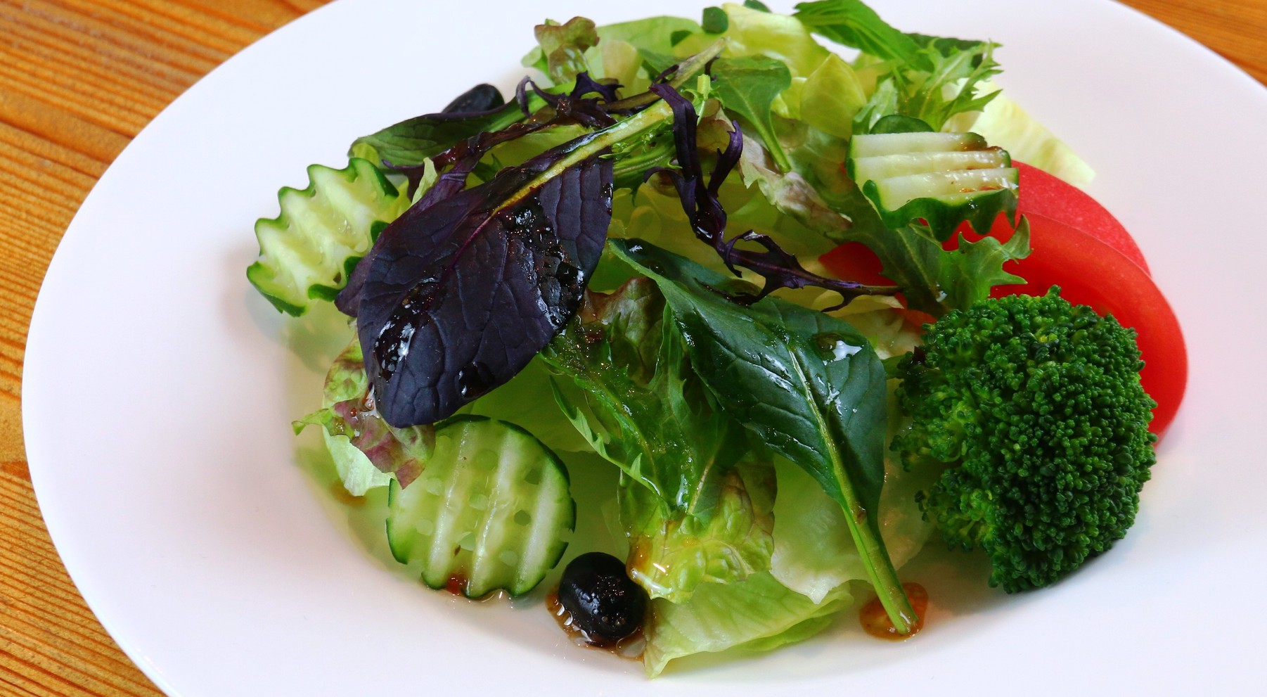 【朝食】瑞々しい高原野菜で目覚めすっきり