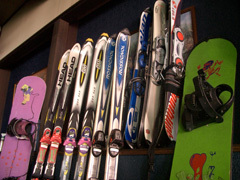 スキー・ボードのレンタル