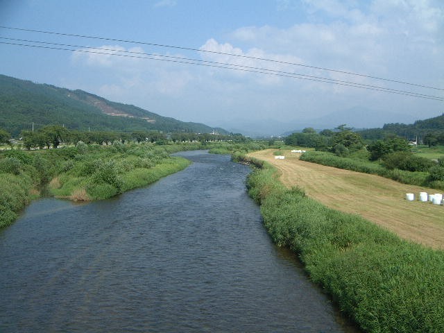 猿ヶ石川・六角牛山