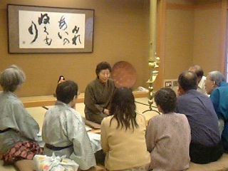 語り部の昔話実演