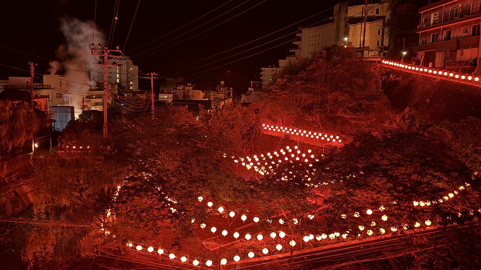 熱川温泉の夜景