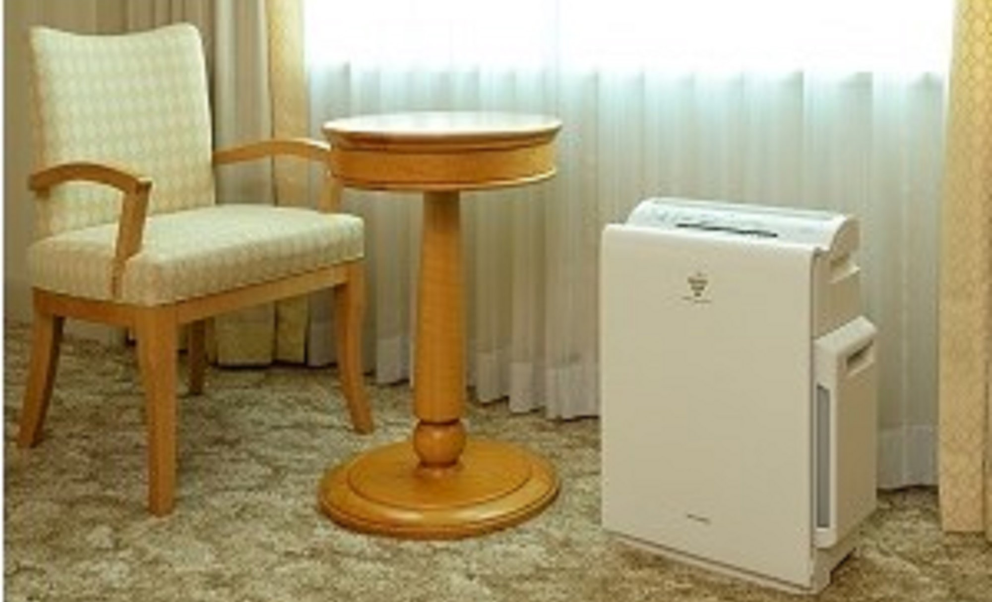 【加湿空気清浄機】全客室に空気清浄機をご用意しております。