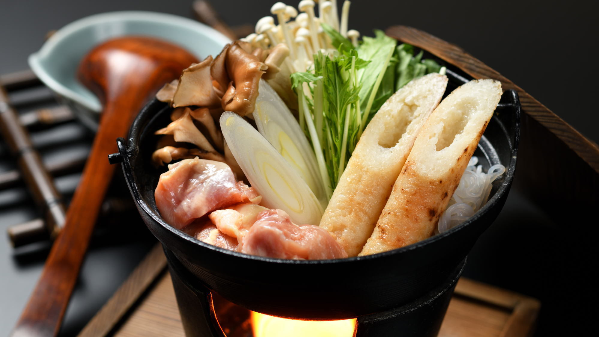 秋田名物！きりたんぽ鍋♪