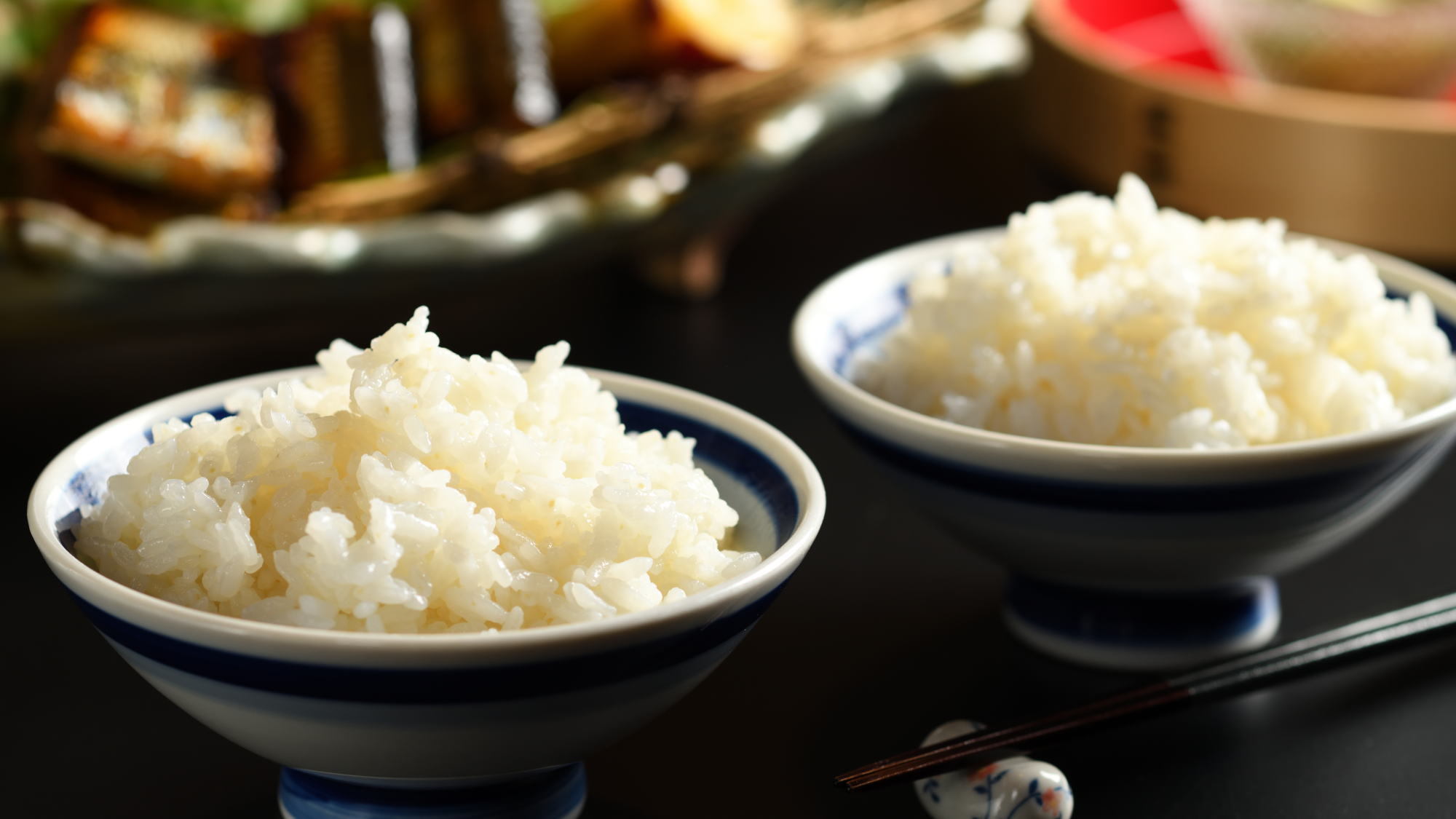 【朝食】ブランド米の食べ比べ