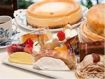 カフェメニュー一例ケーキ