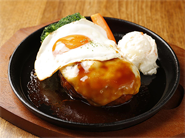 カフェディナーハンバーグ