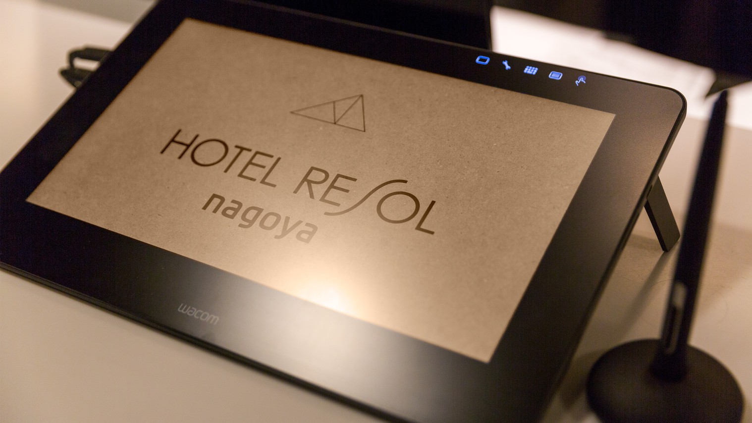 チェックインタブレット
