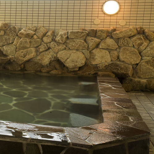 姉妹館温泉大浴場も無料で入浴できます