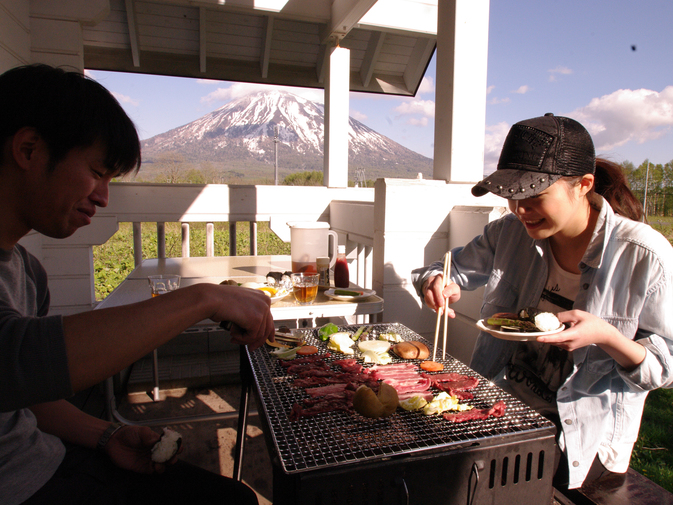 夏のニセコはBBQがおススメ！カップルで！